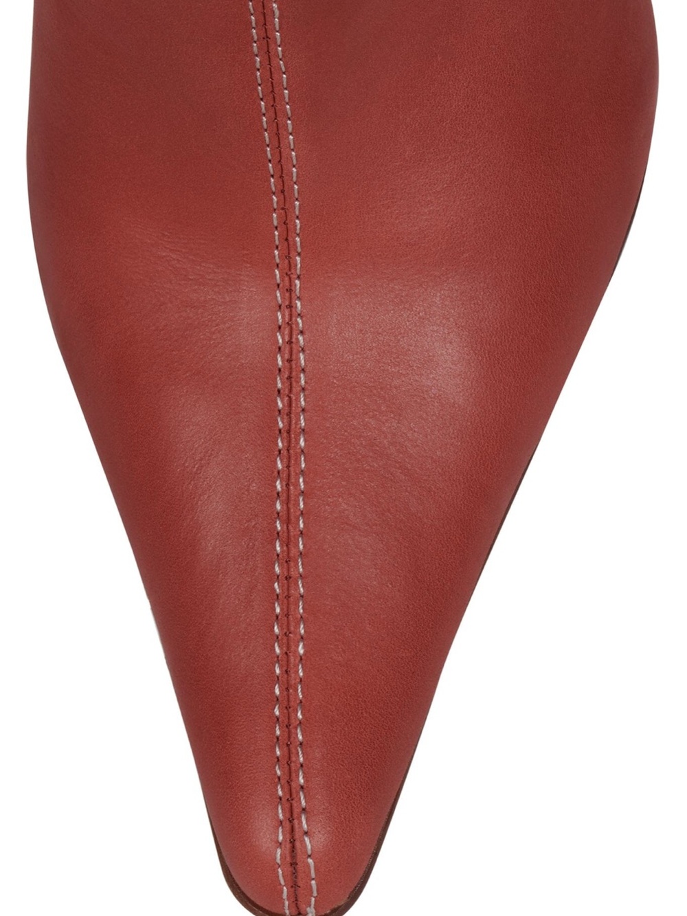 Jeffrey Campbell Dotty Boots - Dusty Red size 9.5 - Picture 4 of 8